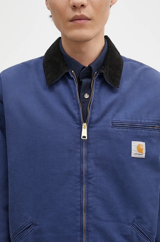 Carhartt WIP cotton jacket OG Detroit Jacket blue I027358.2IB3K