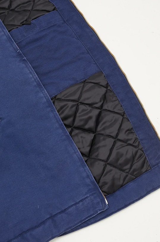Carhartt WIP cotton jacket OG Detroit Jacket I027358.2IB3K blue