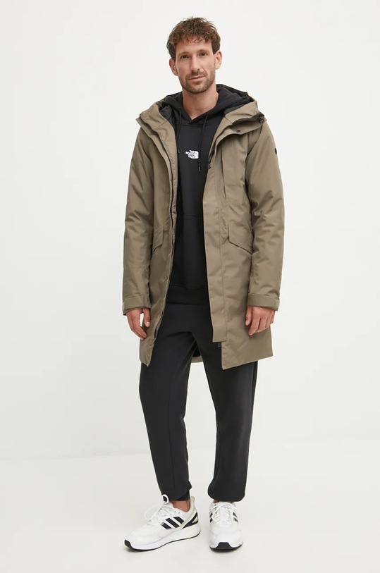 Bunda Didriksons KENNY 505387 zelená AW24