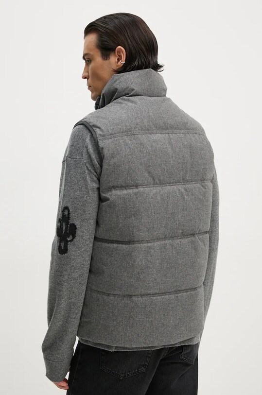Îmbrăcăminte ZADIG&VOLTAIRE vesta cu doua fete WMOW00382 gri