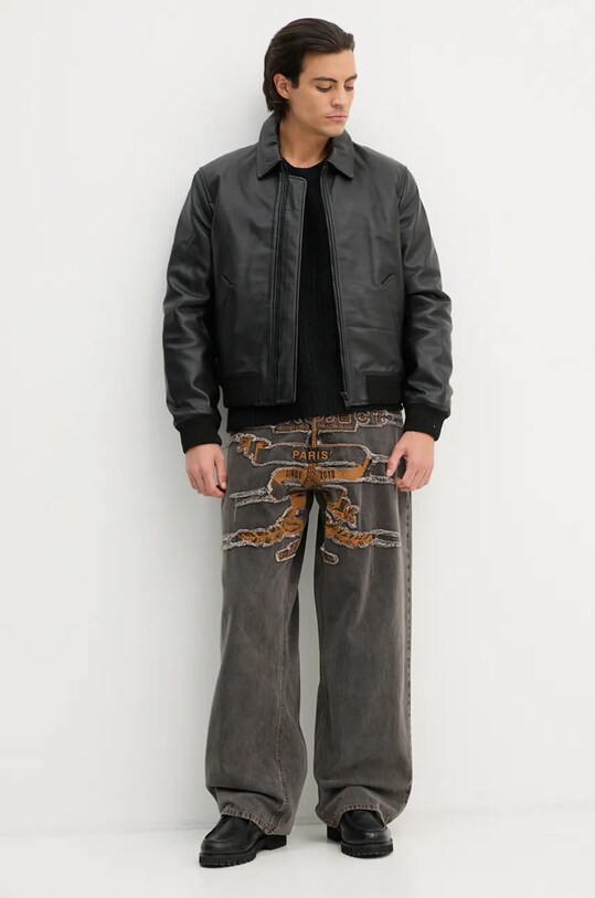Кожаная куртка ZADIG&VOLTAIRE RMOW00108 чёрный AW24