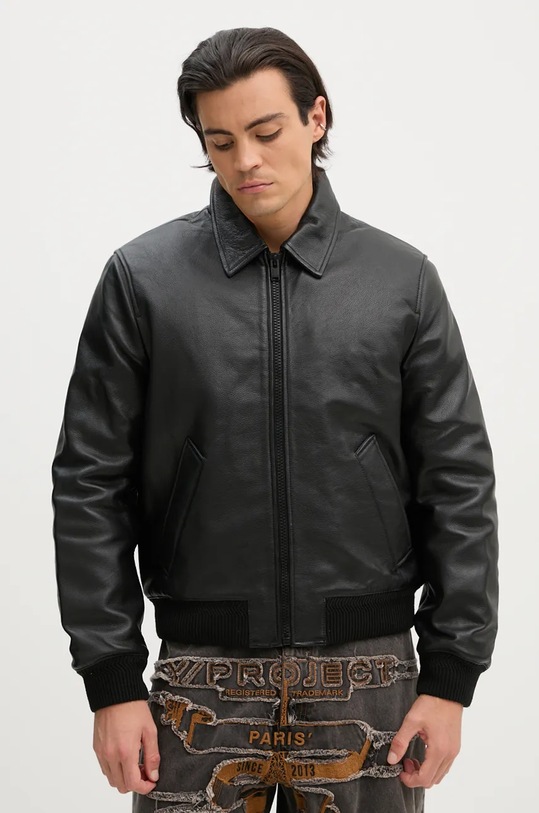 ZADIG&VOLTAIRE kurtka skórzana czarny RMOW00108