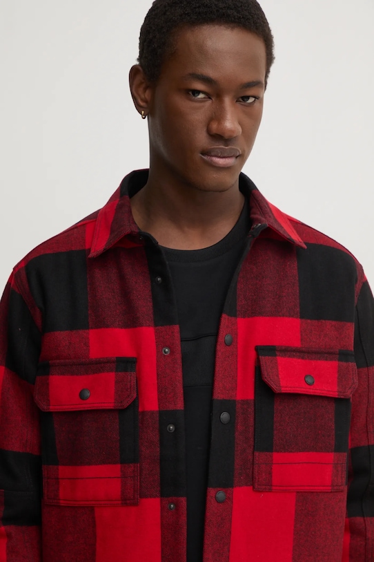 Vlněná bunda ZADIG&VOLTAIRE červená WMOW00383