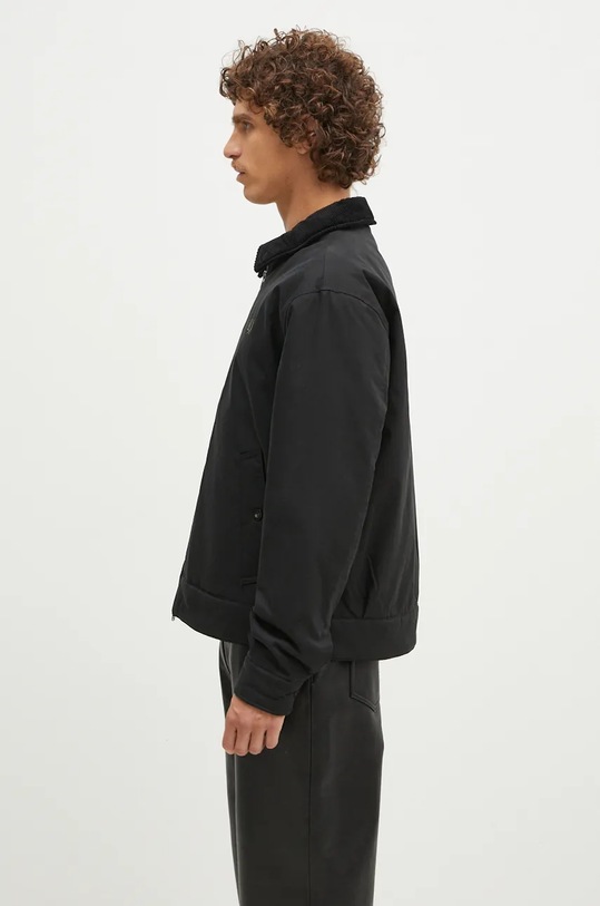 Fred Perry kurtka The Caban Jacket J8535.102 czarny AW24