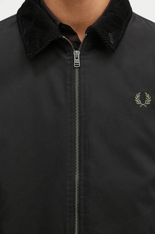 Fred Perry kurtka The Caban Jacket czarny J8535.102