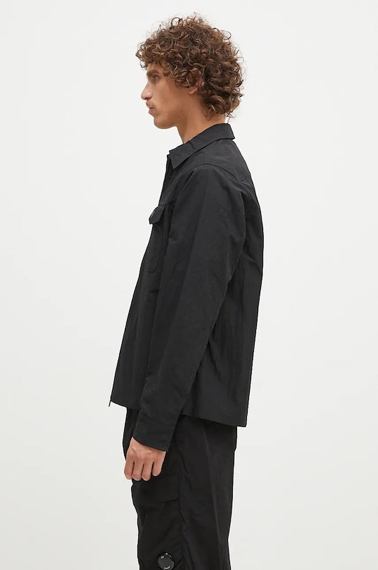 Fred Perry kurtka Pocket Overshirt M5684.236 czarny AA00