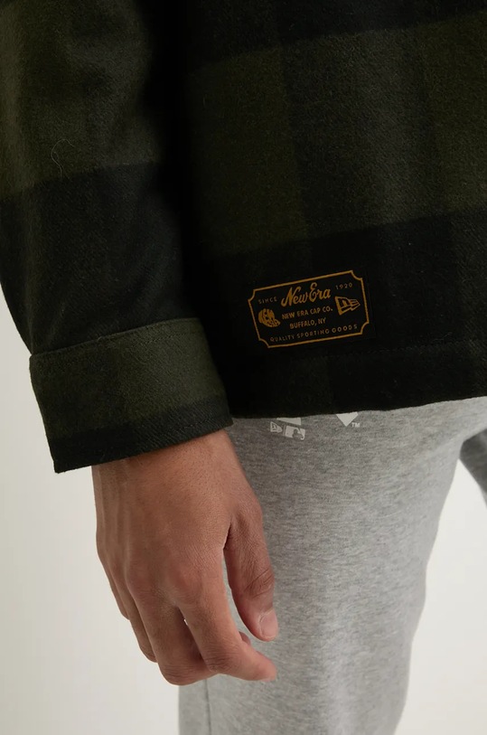 Куртка-рубашка New Era 60564833 зелёный