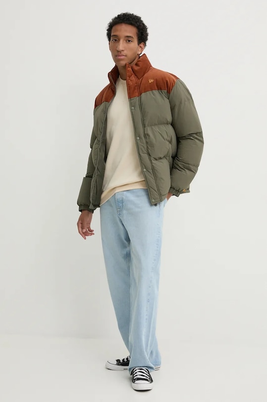 New Era geacă 60564837 verde AW24