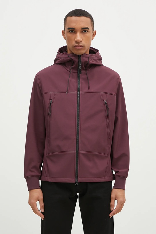 Jakna C.P. Company C.P. Shell-R Goggle Jacket bez tople podstave ljubičasta 17CMOW012A006097A