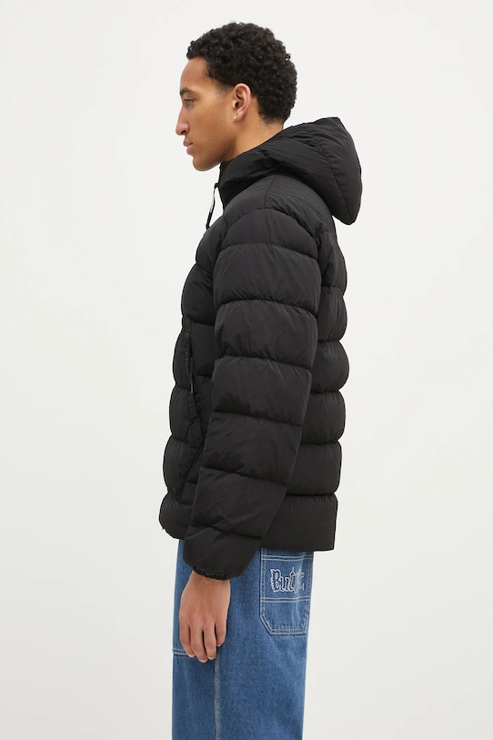 C.P. Company rövid kabát Chrome-R Goggle Down Jacket 17CMOW079A005904G fekete AW24