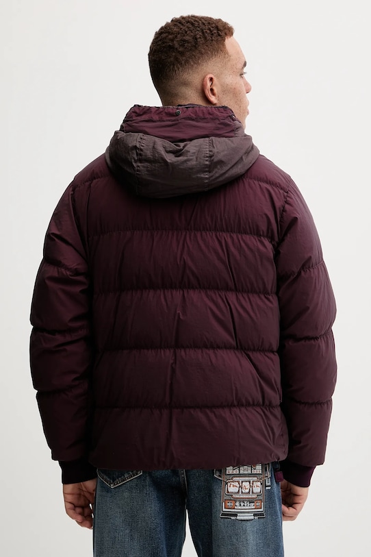 Odzież C.P. Company kurtka puchowa Outerwear Medium Jacket In Bi-Tm 17CMOW266A110185G fioletowy