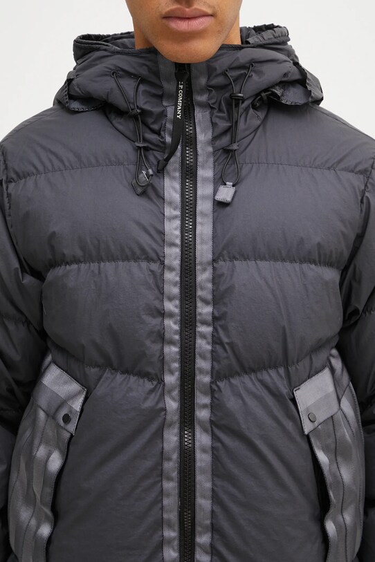 Páperová bunda C.P. Company Outerwear Medium Jacket In Bi-Tm 17CMOW266A110185G tmavomodrá