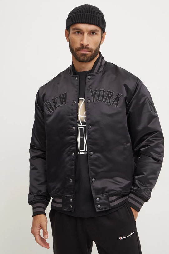 47 brand giacca bomber MLB New York Yankees transitorio nero BB017PMXSVQ609022JK