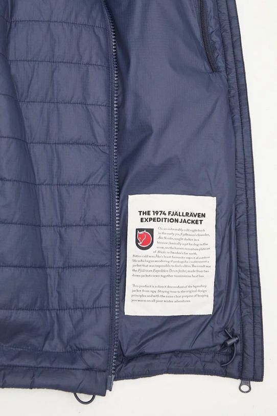 Αθλητικό μπουφάν Fjallraven Expedition X-Lätt Hoodie F12500157.560 σκούρο μπλε