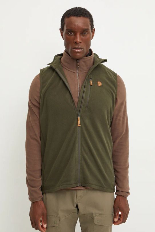 Fjallraven vestă sport Övik necaptusit verde F12600244.662