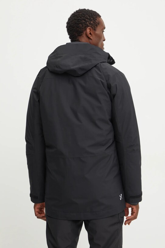 Odzież Haglöfs kurtka sportowa puchowa Asp 3-in-1 GTX 606542 czarny