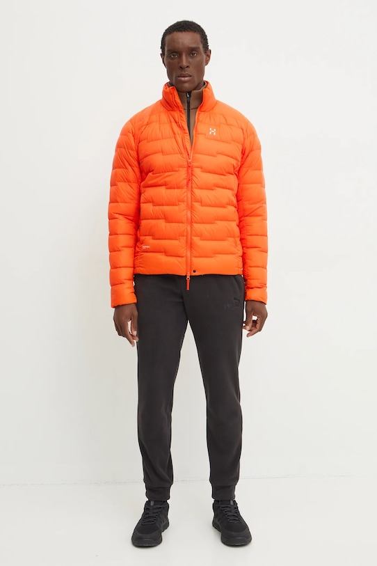 Haglöfs geaca sport din puf ROC Flash 607462 portocaliu AW24