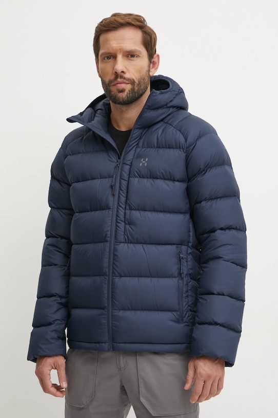 Пуховая куртка Haglöfs Rosson Down с утеплением тёмно-синий 607460
