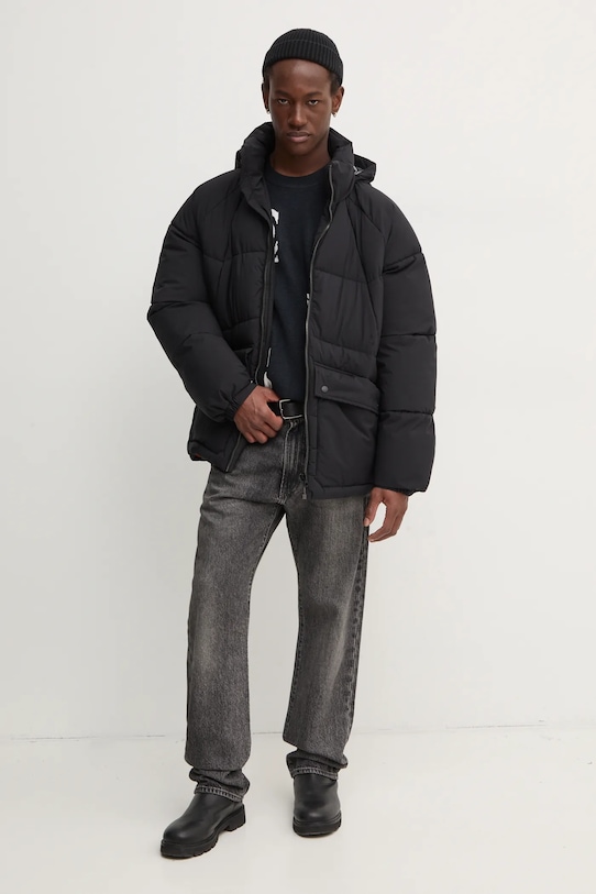 Μπουφάν Volcom A1732401 μαύρο AW24