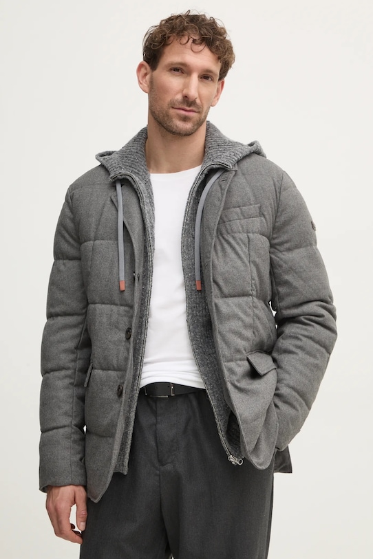 Hackett London kurtka szary HM403211