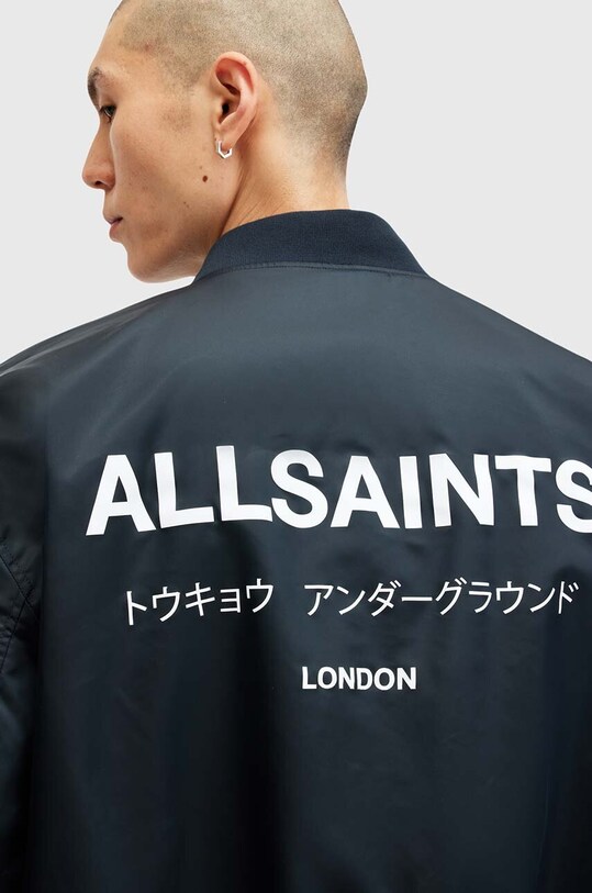 Ρούχα Μπουφάν bomber AllSaints UNDERGROUND M024OA σκούρο μπλε