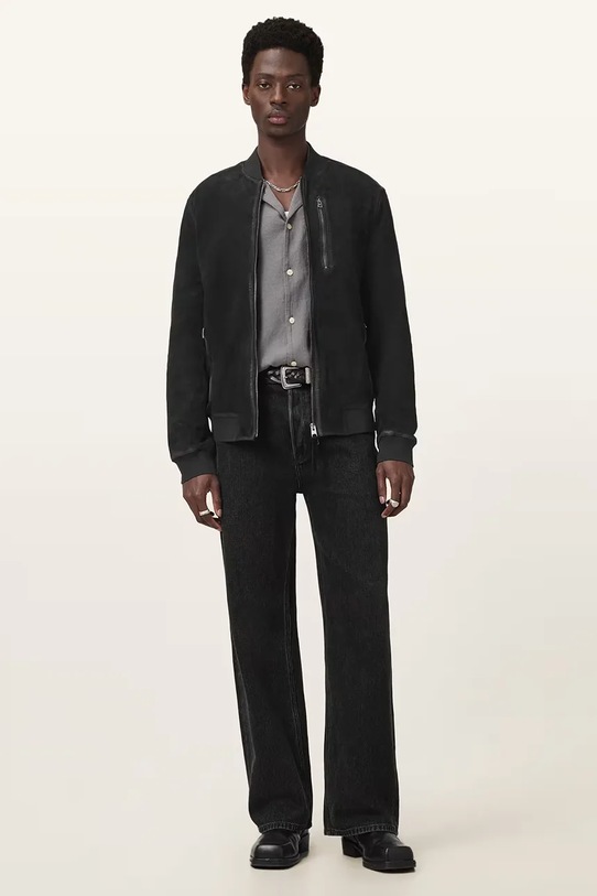 Odzież AllSaints bomberka M067LB czarny