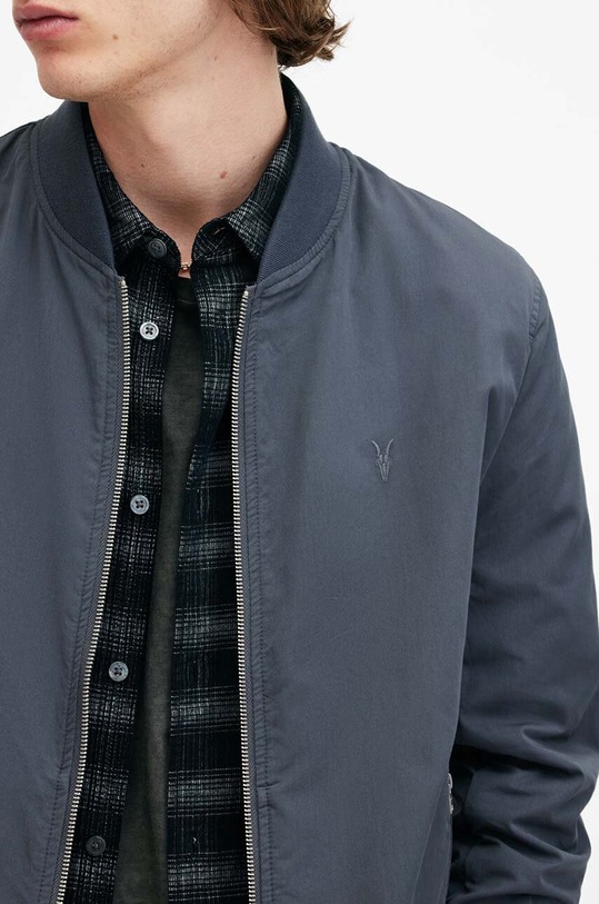 Odzież AllSaints kurtka bomber BASSETT M077OB niebieski
