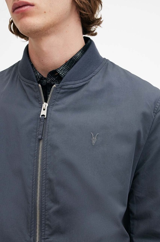 AllSaints kurtka bomber BASSETT niebieski M077OB