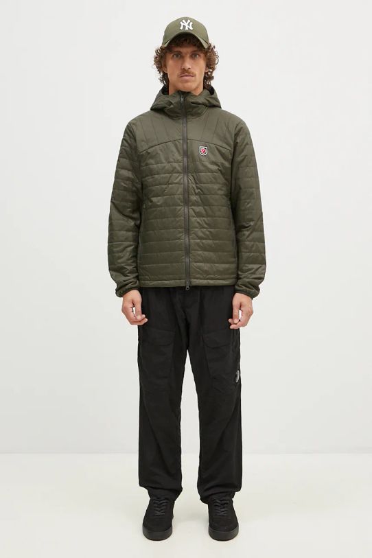 Bunda Fjallraven Expedition X-Latt Hoodie M F12500157.662 zelená