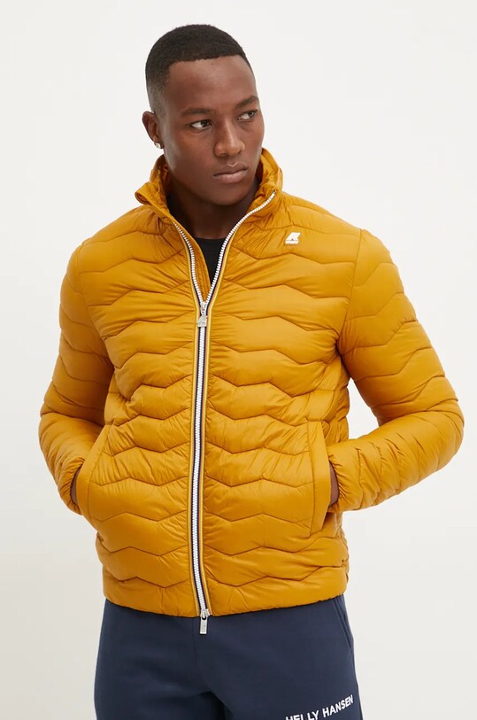 K-Way kurtka VALENTINE QUILTED WARM bez kaptura pomarańczowy K6115GW