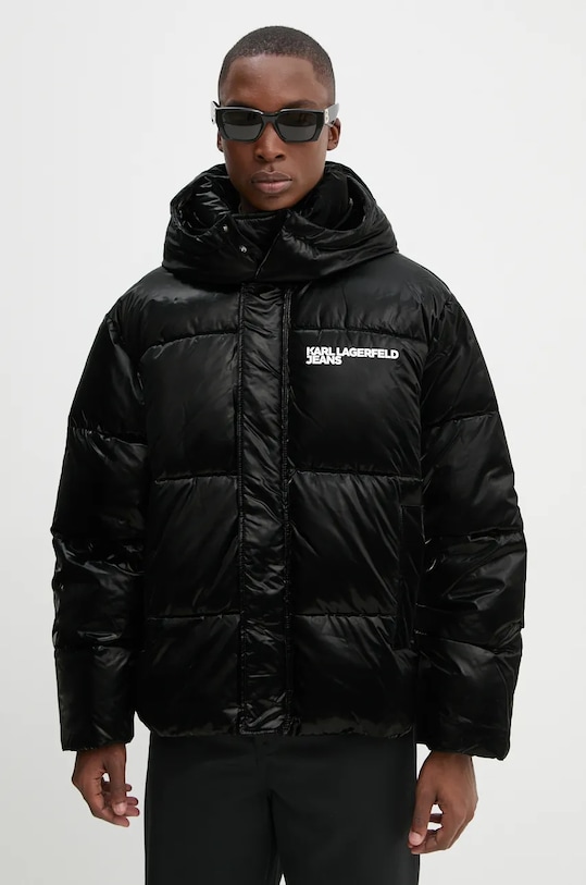 Karl Lagerfeld Jeans kurtka pozostałe czarny 246D1505