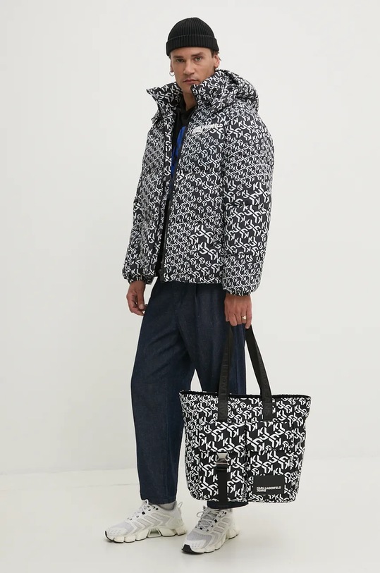 Bunda Karl Lagerfeld Jeans 246D1508 černá AW24