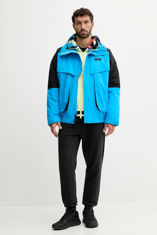 Columbia kurtka Powderkeg II Remastered Interchange 2097221 niebieski AW25