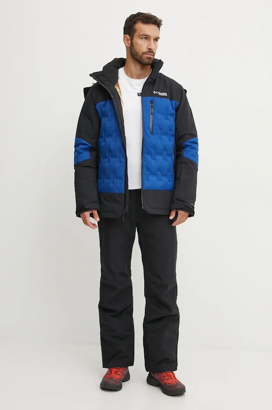 Pernata skijaška jakna Columbia Wild Card 2087231 plava AW24