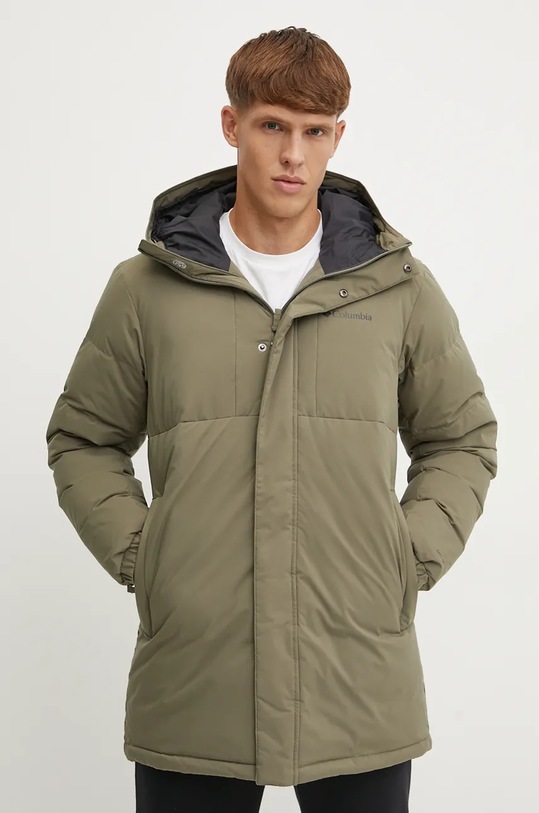 Columbia geaca de puf Aldercrest cu captuseala verde 2087981