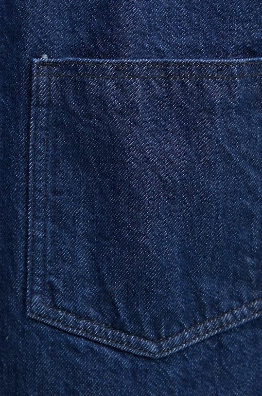 Theory koszula jeansowa O0774413 granatowy