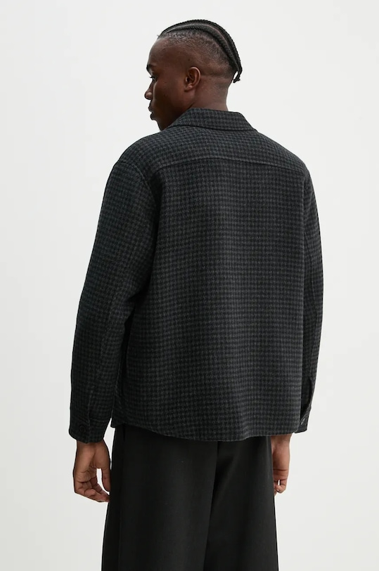 Одяг Вовняна куртка-сорочка Theory O0871406 чорний