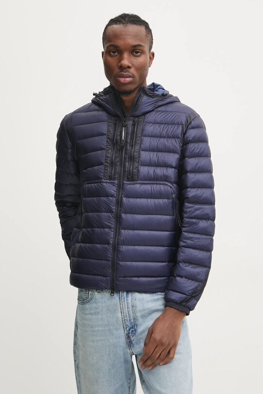 C.P. Company kurtka puchowa pozostałe granatowy 17CMOW073A006099A