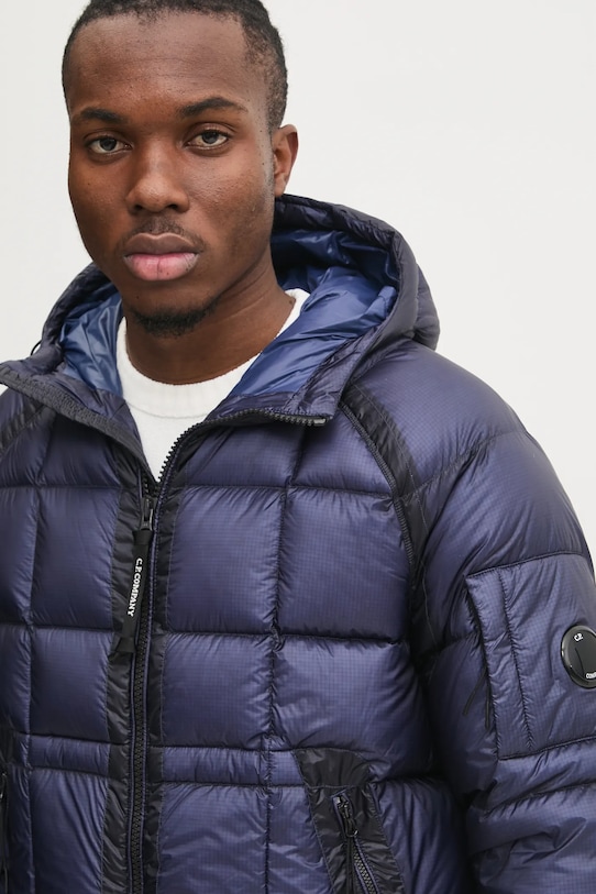 C.P. Company kurtka puchowa granatowy 17CMOW210A006099A