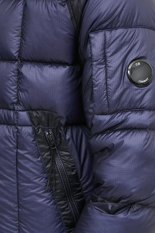 C.P. Company kurtka puchowa 17CMOW210A006099A granatowy