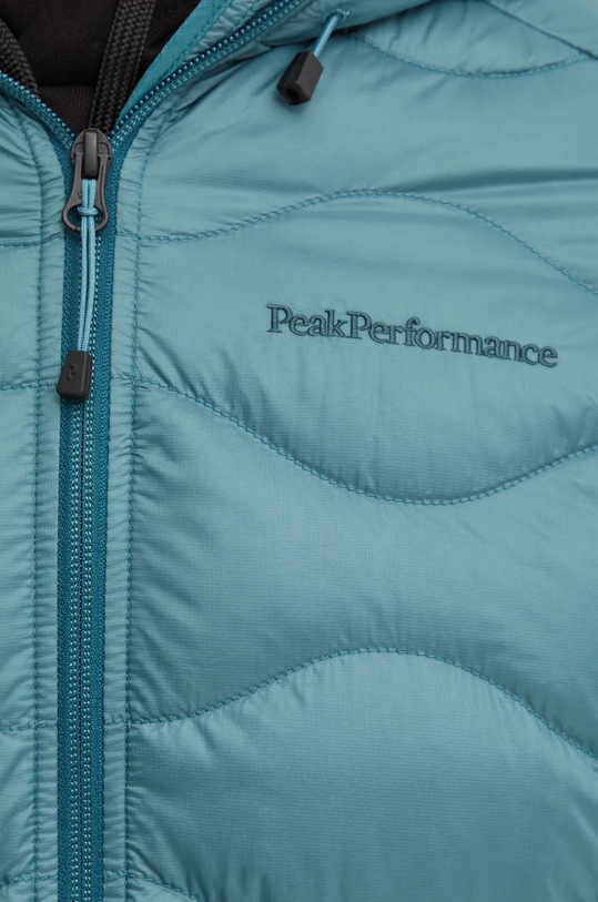 Peak Performance kurtka puchowa Helium Down G79845 turkusowy
