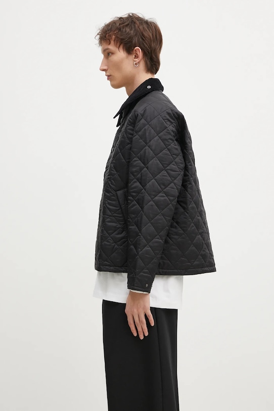 Куртка Barbour OS Transport Quilted Jacket MQU1796 чорний AW24