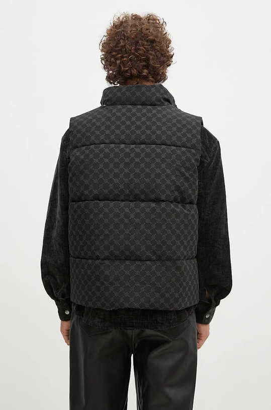 Clothing Daily Paper vest Pondo Cotton Monogram Bodywarmer 2421107 black