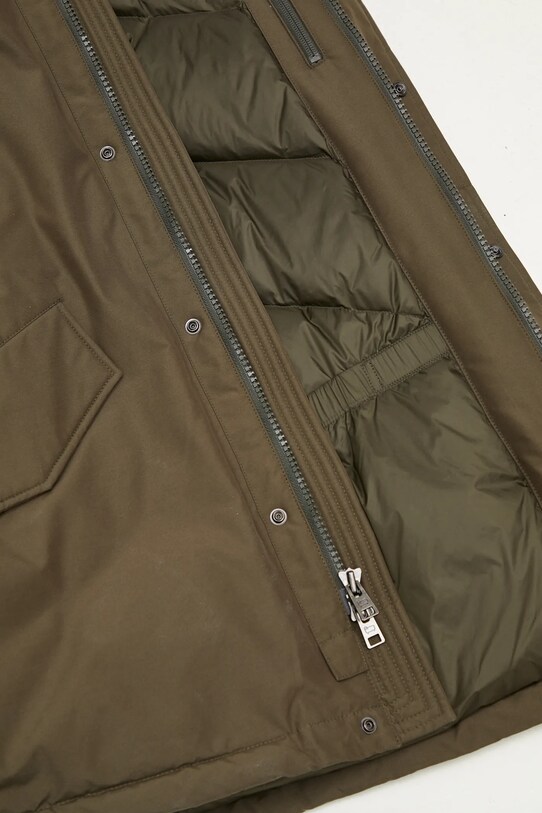 Woolrich kurtka Polar High Collar Parka CFWOOU0487MRUT0001.UT00 zielony