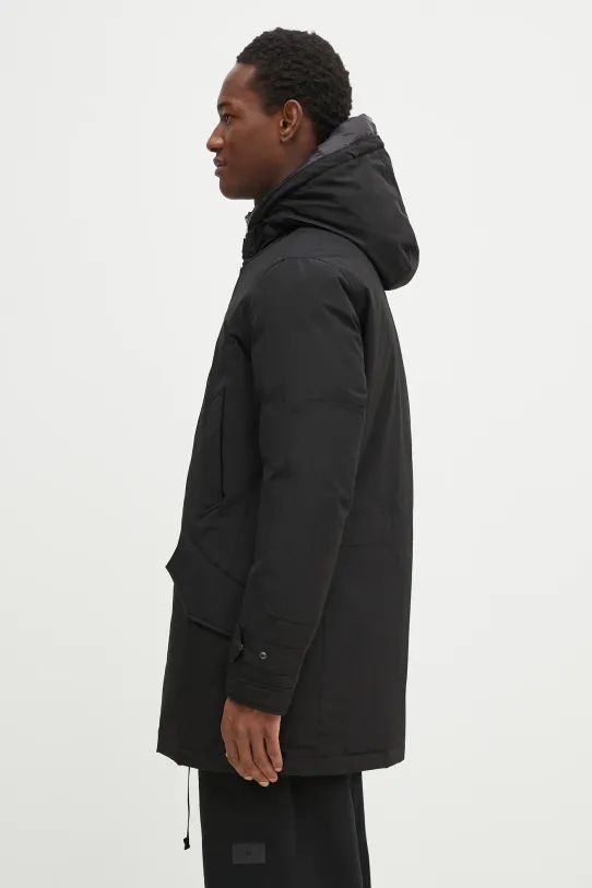 Woolrich jacket Polar High Collar Parka CFWOOU0487MRUT0001.UT00 black AW24