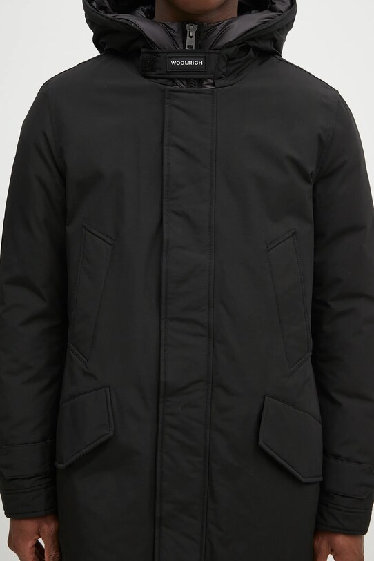 Μπουφάν Woolrich Polar High Collar Parka μαύρο CFWOOU0487MRUT0001.UT00