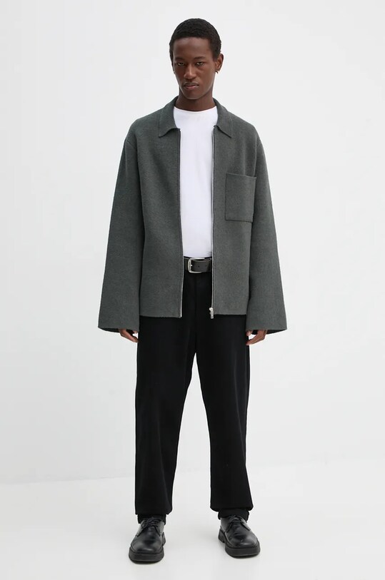 Куртка Nanushka BELMER NM24PFSW00194 серый AW24