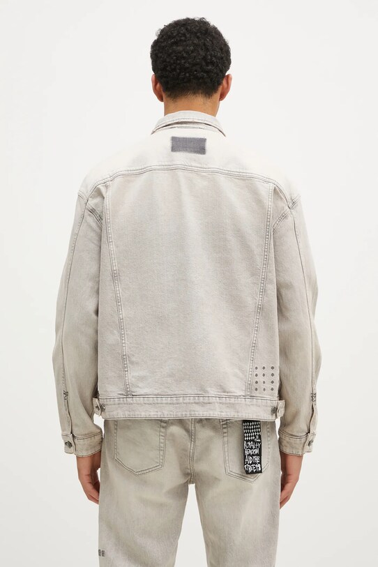 Îmbrăcăminte KSUBI geacă din denim Oh G Jacket Pluto MPF24JK005 gri
