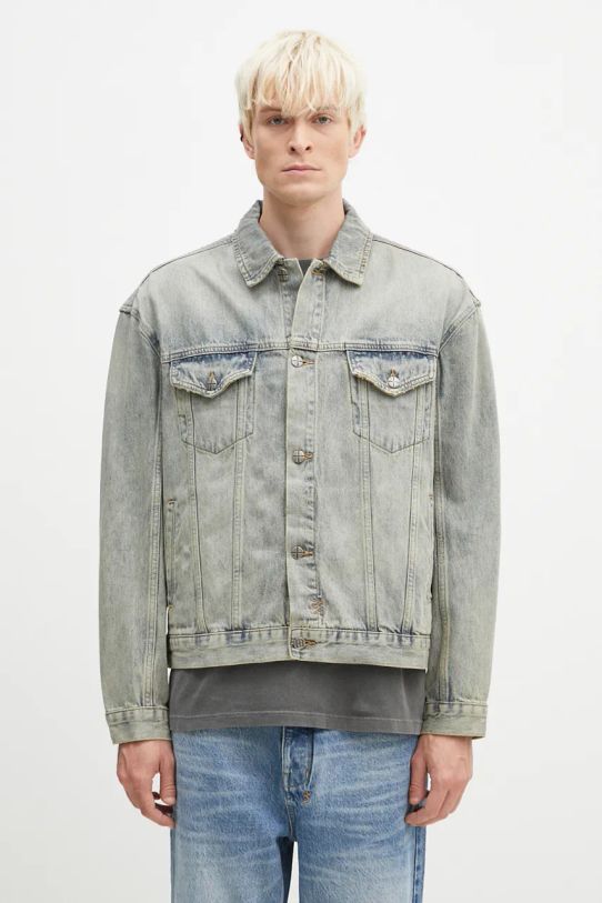 KSUBI denim jacket Oh G without blue MFA24JK003