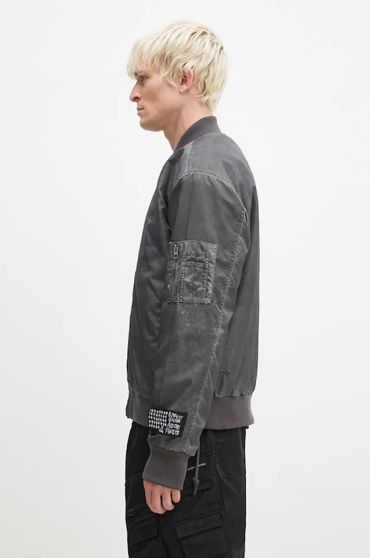 Bomber jakna KSUBI Royalty Bomber MFA24JK012 siva AW24